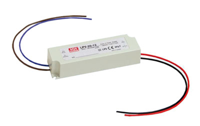 LPV-60-12 60W/12V permanent mount power supply