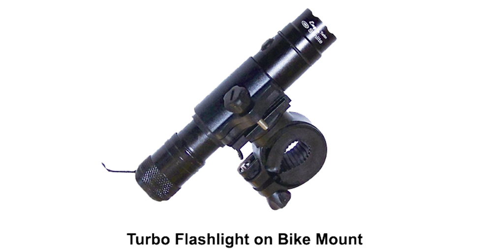 Turbo Strobing LED Flashlight