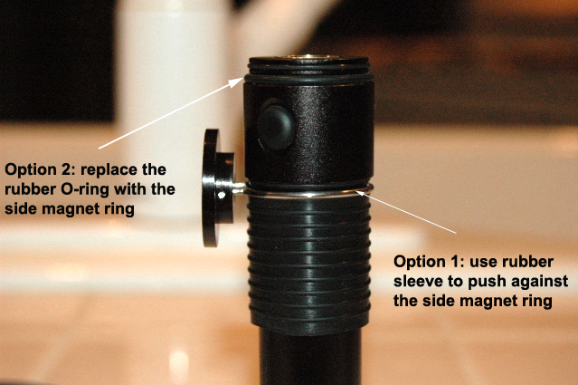 side magnet mounting options