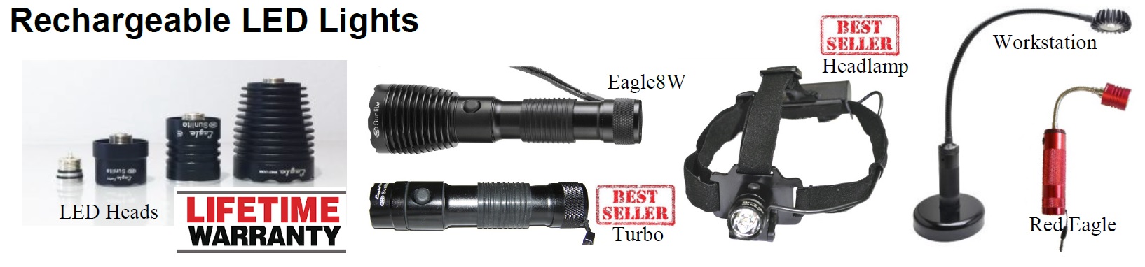 Rechargeable LED Flashlight